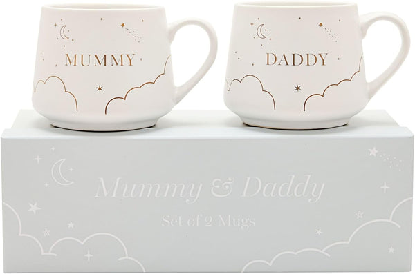 Bambino Set of 2 Mugs - New Mummy & Daddy