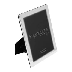 Silverplated Photo Frame Flat Edge 6" x 8"