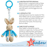 Peter Rabbit Jiggle Attachable Soft Toy