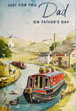 Father's Day Card Juft For You Dad On Fathers Day