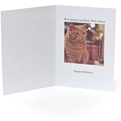 Humour Mesmerizing Flame Birthday Card