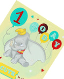Disney Dumbo 1 Today Birthday Card