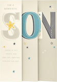 For a Wonderful Son Birthday Card