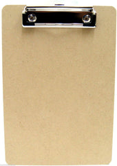 Tiger A5 Masonite Clipboard – Hardboard Writing Surface with Strong Metal Clip