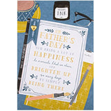 Hallmark Large Father's Day Card - Traditional Poetic Verse Design