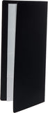Q-Connect Polypropylene Black Name Business Card Holder 160 Card