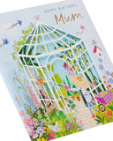 Beautiful Greenhouse Design Mum Birthday Card