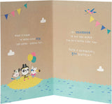 Air Balloon Design Grandson 3rd Birthday Card