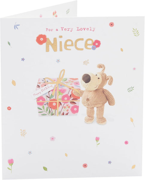 Boofle Birthday Card for Niece - Cute Design
