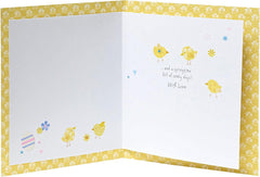 Cute Easter Card - To All of You Easter Card - Cute Easter Card with Chicks, Multi, 159x184mm
