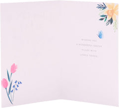 Daffodils & Vase Design Thinking of You at Easter Card