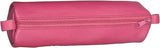 Juscha Alassio Pencil Case – Genuine Leather, Pink, 21 x 6 cm