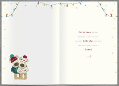 Boofle for The One I Love Festive & Cute Christmas Greeting Card 771209