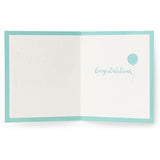 Kindred - Welcome Balloon - Baby Boy Card, Multi, 137 mm x 159 mm