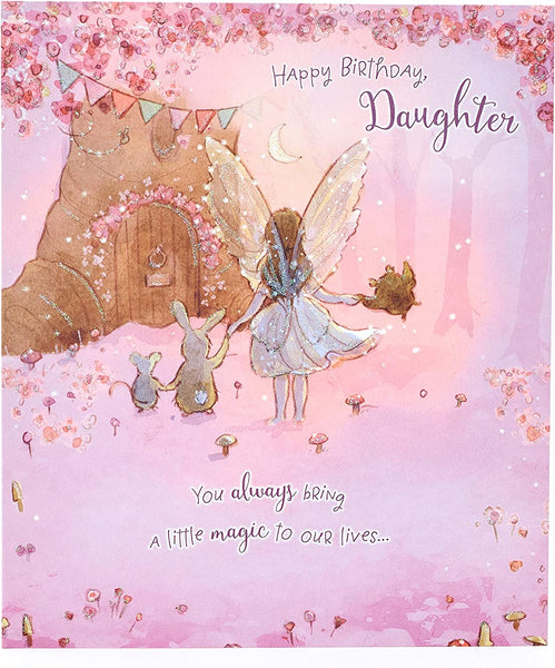 Happy Birthday Daughter Card Spellbound Fairy