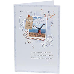 UK Greetings Birthday Card for Grandson - Heartfelt Design