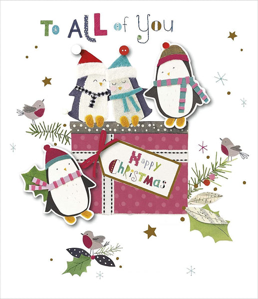 All of You Button Box Special Christmas Greeting Card Special Xmas Cards 668223 668223