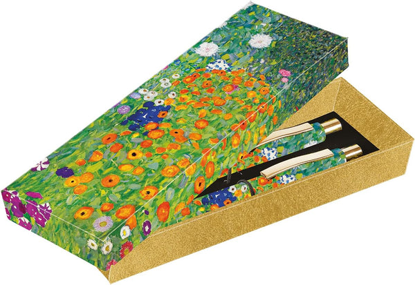 TGSC - Ballpoint Pen Set - Klimt Design - 2-Pack Pens