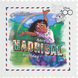 Encanto Stamp Design, With Mirabel Disney 100 Birthday Card