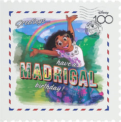 Encanto Stamp Design, With Mirabel Disney 100 Birthday Card
