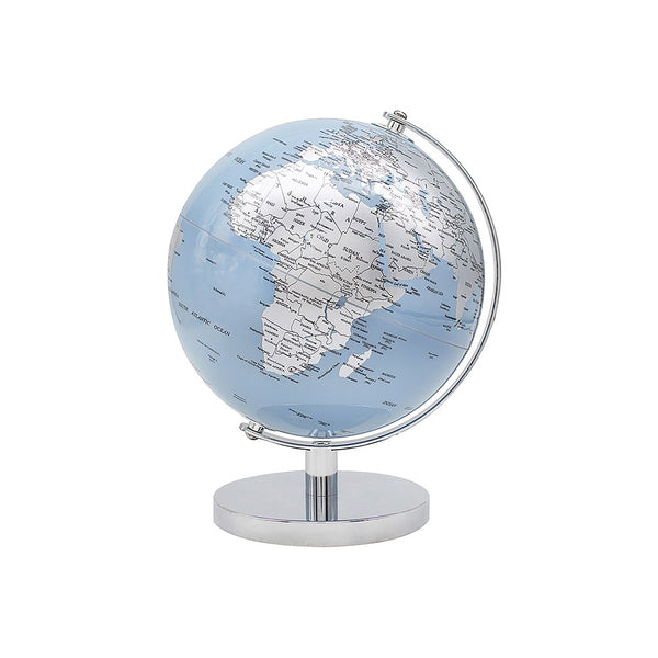 Globe Blue & Silver Medium