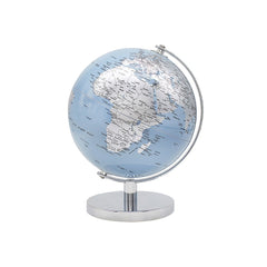 Globe Blue & Silver Medium