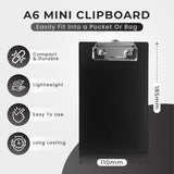10 x Tiger A6 Small Mini Clipboard