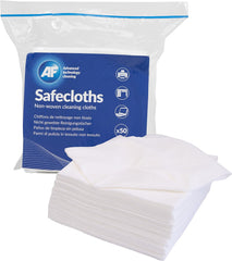 AF Safecloths General Use Absorbent Lint-free 340x320mm Ref SCH050 [Pack of 50], White