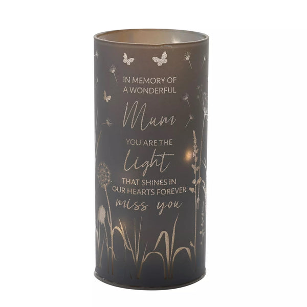 Thoughts of You Memorial Tube Light – ‘Mum’ Tribute Keepsake