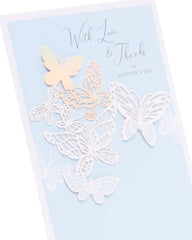 UK Greetings Mother's Day Card for Her - Light Blue Design