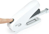 Rapesco Germ-Savvy® Antibacterial: Luna ECO Front Loading Less Effort Stapler & 2000x Staples (24/8mm B/1000 + 24/6mm B/1000) - Soft White