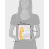 UK Greetings Medium Gift Bag for New Baby Boy or Girl - Cute Giraffe Design