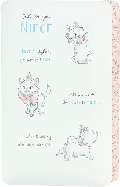 Disney Aristocats Marie Niece Birthday Card