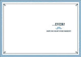 Son-in-Law Birthday Card - Best, Happiest Birthday Embossed with Foil Details - Eco-Friendly and Recyclable - by Paper House