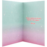 Hallmark New Big Sister Congratulations Card - Colourful Rapunzel Design from The Disney Princess Range