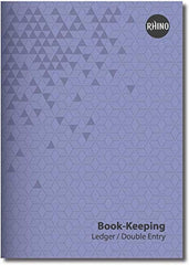 Rhino A4 32 Page Ledger Ruling Bookkeeping Book