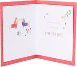 UK Greetings Valentine's Day Card for Husband - Lovely Dogs Design