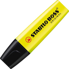Highlighter - STABILO BOSS ORIGINAL - pack of 6 - assorted colours