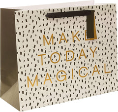 Gold Foil Balloon Design Large Gift Bag