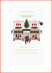 UK Greetings Mam Christmas Card - for a Special Mam