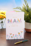UK Greetings Mother's Day Card for Mam - Floral Design
