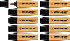 Stabilo Boss Original Highlighter Orange (Pack of 10)