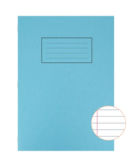 Silvine Exercise Book Ruled 229x178mm Blue (Pack of 10)