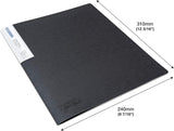 Rapesco Germ-Savvy™ Antibacterial A4 Flexible Slim Display Book 20 Pocket - Black (Pack 2)