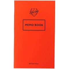 Silvine SV042F 158mm x 99mm Feint Memo Book, Red, Pack of 24,15.9 x 9.5cm