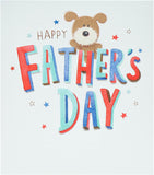 Father's Day Card With Envelope - Lots Of Woof Design