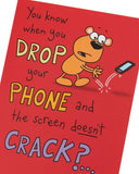 Birthday Card for Him/Her/Friend - Funny Design