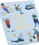 Sweet Dad Cartoon Design Dad Father's Day Card