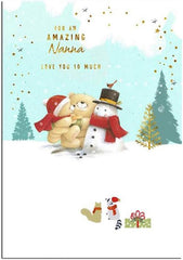 Forever Friends Amazing Nanna Christmas Card