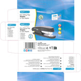 Rapesco Germ-Savvy™: ECO Sting Ray Half Strip Stapler incl. 1000 x 24/6mm Staples - Black